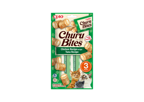 Churu Bites kassimaius kana ja tuunikalaga 3x10g