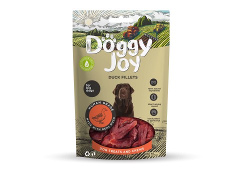 Doggy Joy duck fillets närimismaiused koertele 90g
