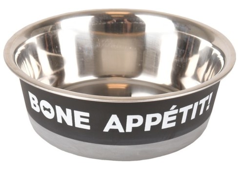 Flamingo metallkauss Bone Appetit koerale ø 17cm - 900ml