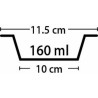 Flamingo libisemisvastase põhjaga roosa kauss kassile ø 11cm - 160ml