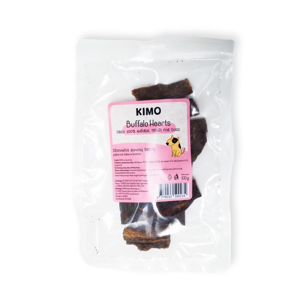 Kimo kuivatatud pühvli süda 100g