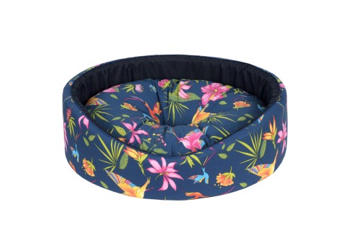 Cazo Foam Bed Cotton Flower pesa koertele 60x50cm