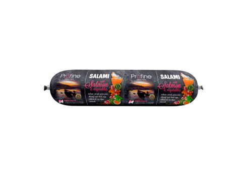 Profine Salmon & Vegetables Salami vorst koertele 800g