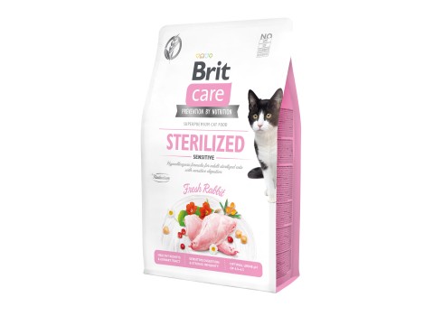 Brit Care Cat Grain-Free Sterilized Sensitive kassitoit 2 kg