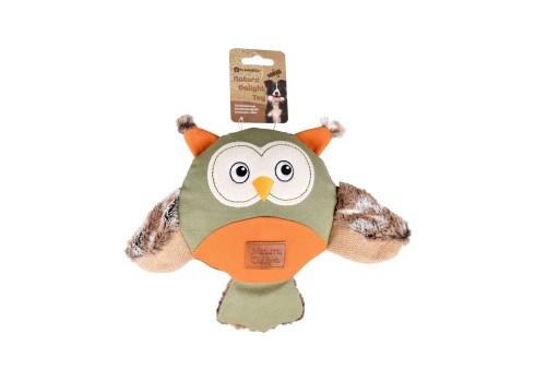 Flamingo pehme mänguasi Öökull koerale 24cm