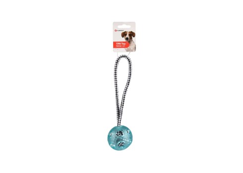 Flamingo koera mänguasi köiega pall 25cm