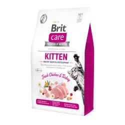 Brit Care Cat Grain-Free Kitten Healthy Growth kassitoit 2 kg