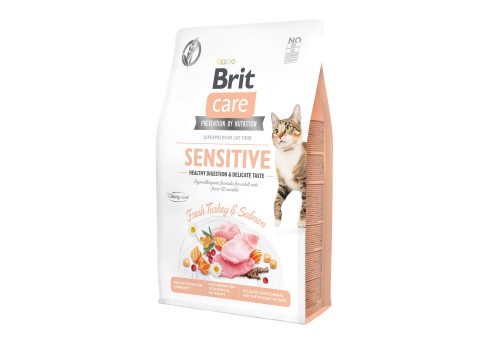 Brit Care Cat Grain-Free Sensitive Healthy Digestion kassitoit 2 kg