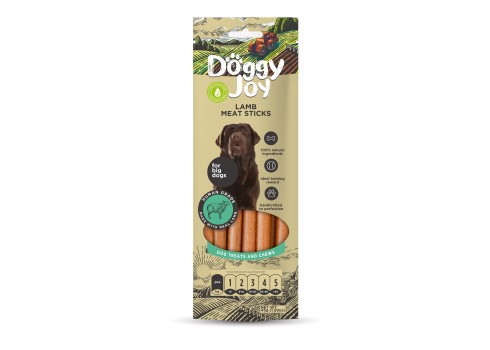 Doggy Joy lamb meat sticks närimismaiused koertele 45g