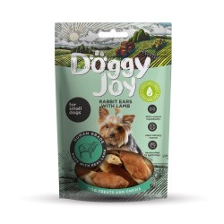 Doggy Joy rabbit ears with lamb närimismaiused koertele 55g