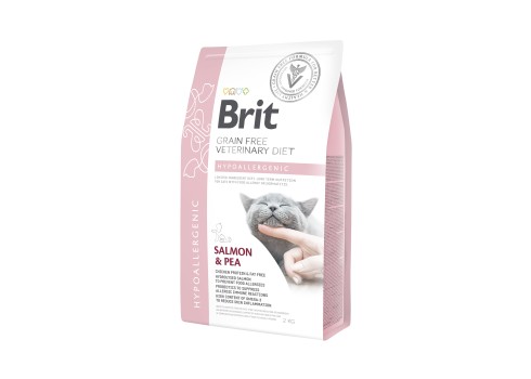 Brit Veterinary Diet Hypoallergenic erisööt kassidele 2kg