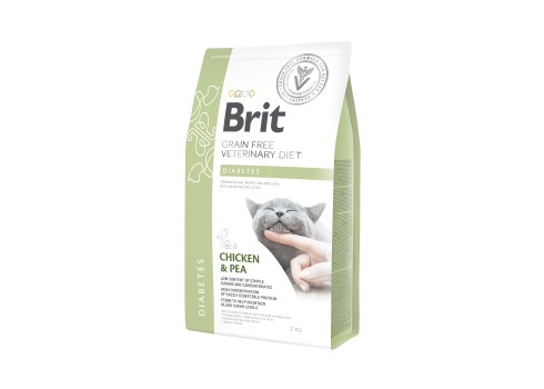 Brit Veterinary Diet Diabetes erisööt kassidele 2kg