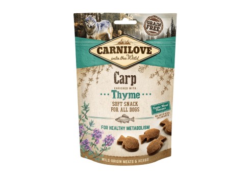Carnilove Dog Snack Carp & Thyme maiused koerale 200g