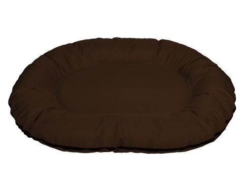 Cazo Oval Bed pruun pesa koertele 75x100x15cm