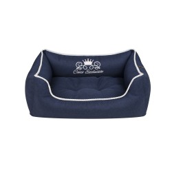 Cazo Soft Bed Royal Line Navy pesa koertele 75x60cm