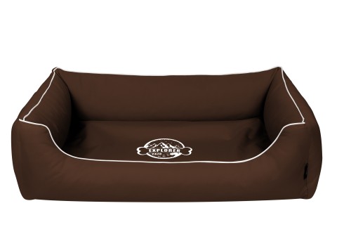 Cazo Outdoor Bed Maxy pruun pesa koertele 80x65cm