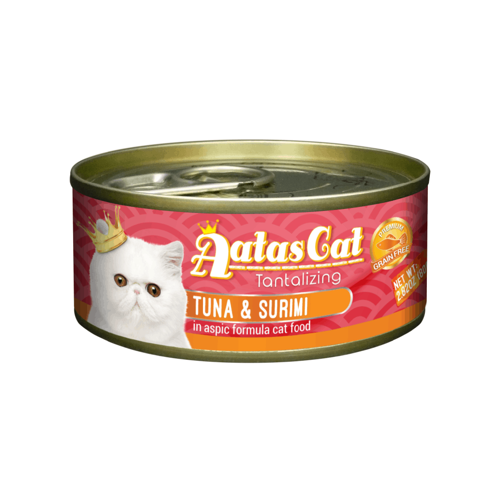Aatas Cat Tantalizing Tuna & Surimi konserv kassile 80g