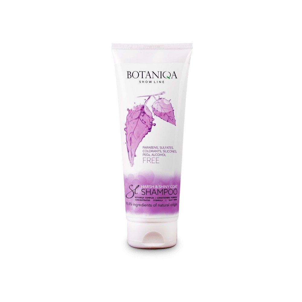 Botaniqa Show Line Harsh & Shiny Coat šampoon koertele 250ml