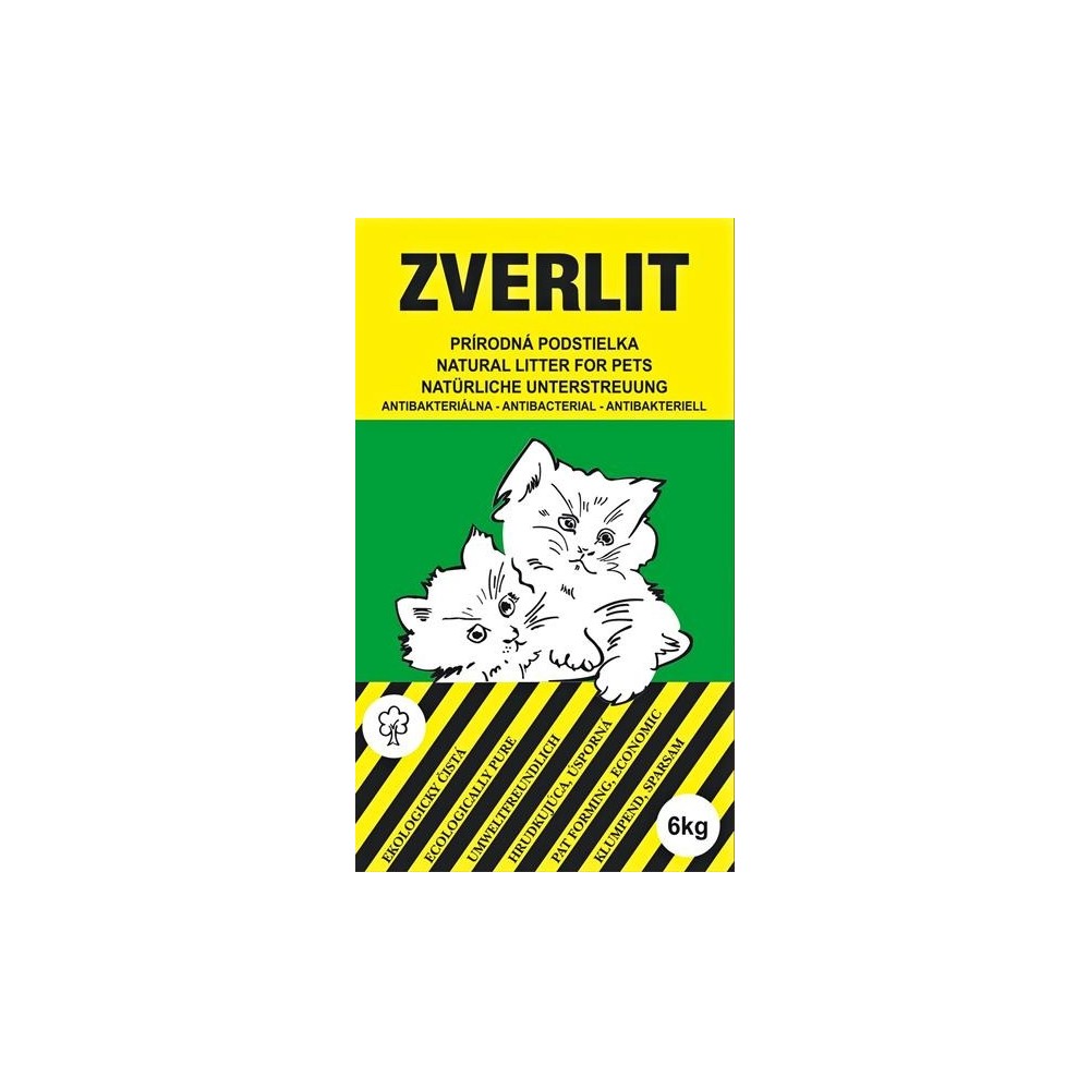 Zverlit lõhnatu paakuv kassiliiv 6kg