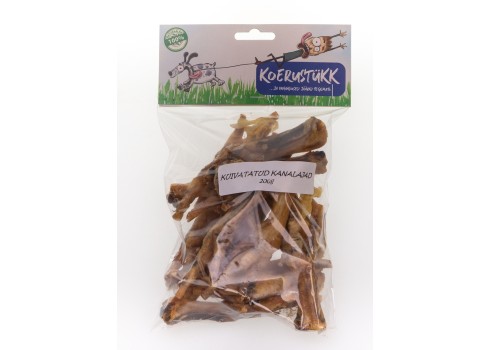 Koerustükk - Kuivatatud kanajalad 200g