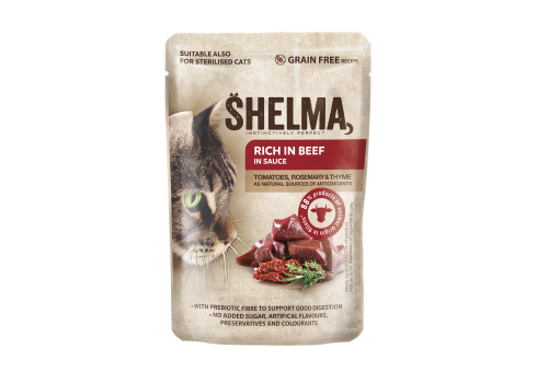 Shelma kassieine veisefileed tomati ja ürtidega kastmes  28x85g