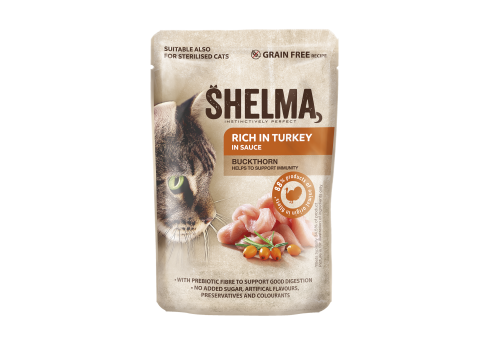 Shelma kassieine kalkunifileed astelpajuga kastmes 28x85g