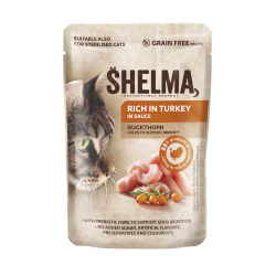 Shelma kassieine kalkunifileed astelpajuga kastmes 28x85g