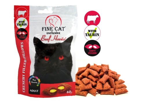 FINE CAT VEISELIHA täidisega padjad kassidele  60g