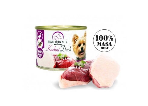 FINE DOG MINI EXCLUSIVE konserv part 100% LIHA 200g