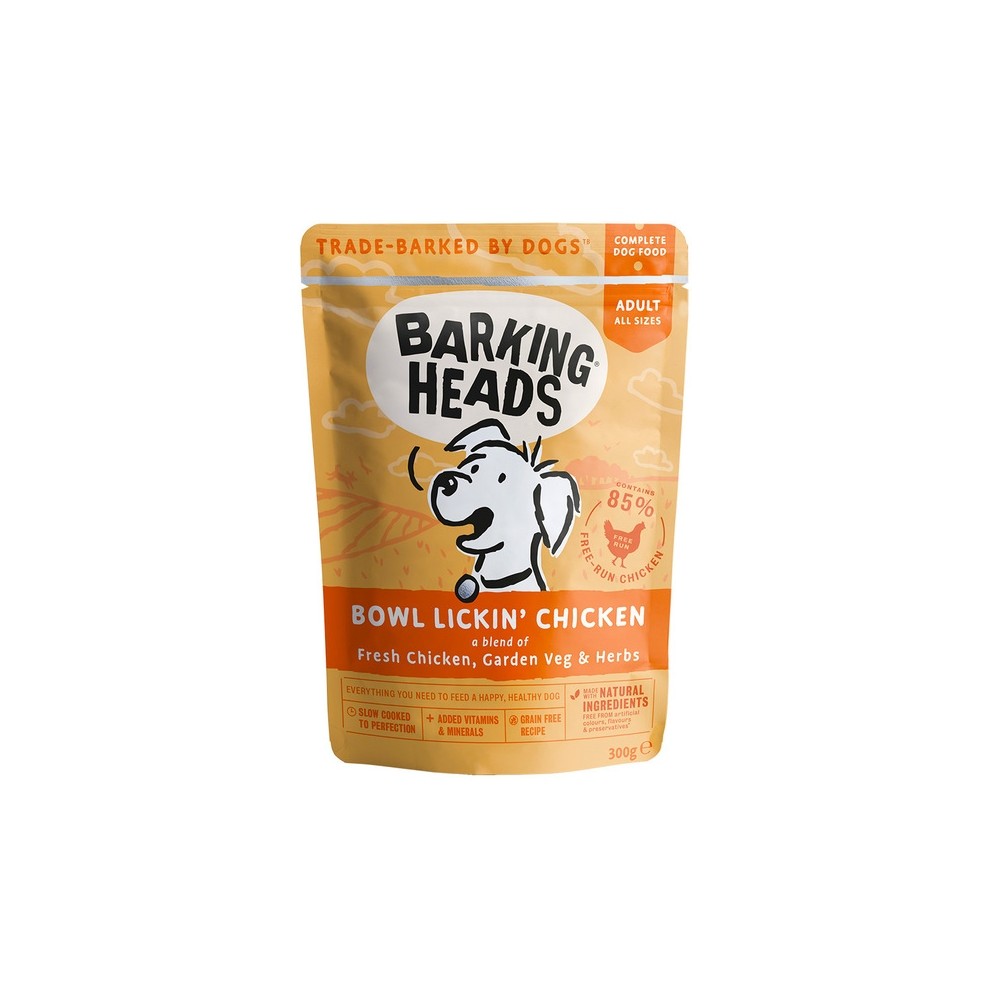 Barking Heads Bowl Lickin Chicken koera einekotike 300 g