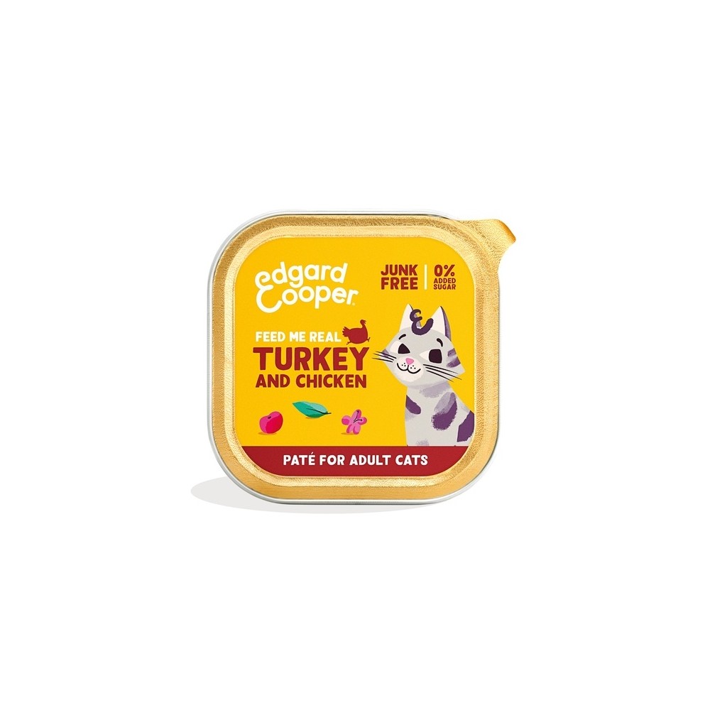 Edgard Cooper pasteet kassile kana ja kalkuniga 85 g