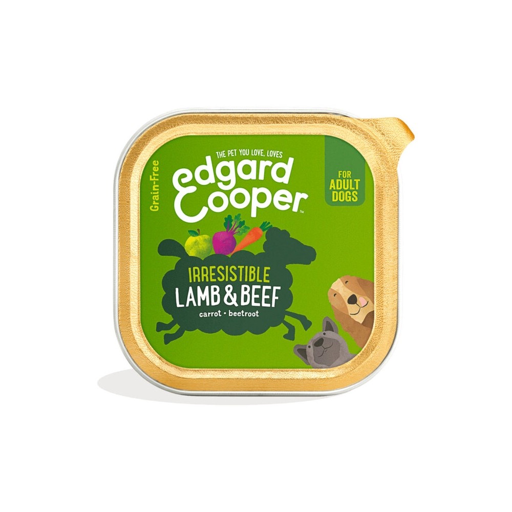 Edgard Cooper konserv koerale lamba-ja veiselihaga, 300 g