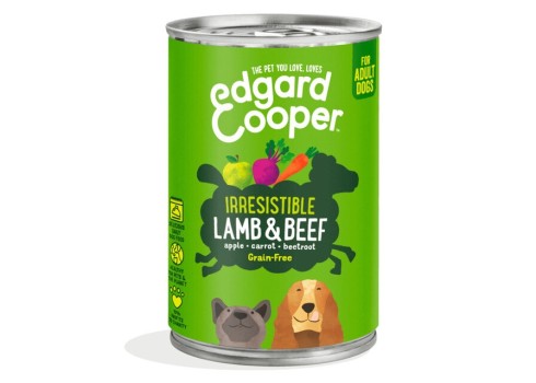 Edgard Cooper konserv koerale, lamba-ja veiselihaga 400 g