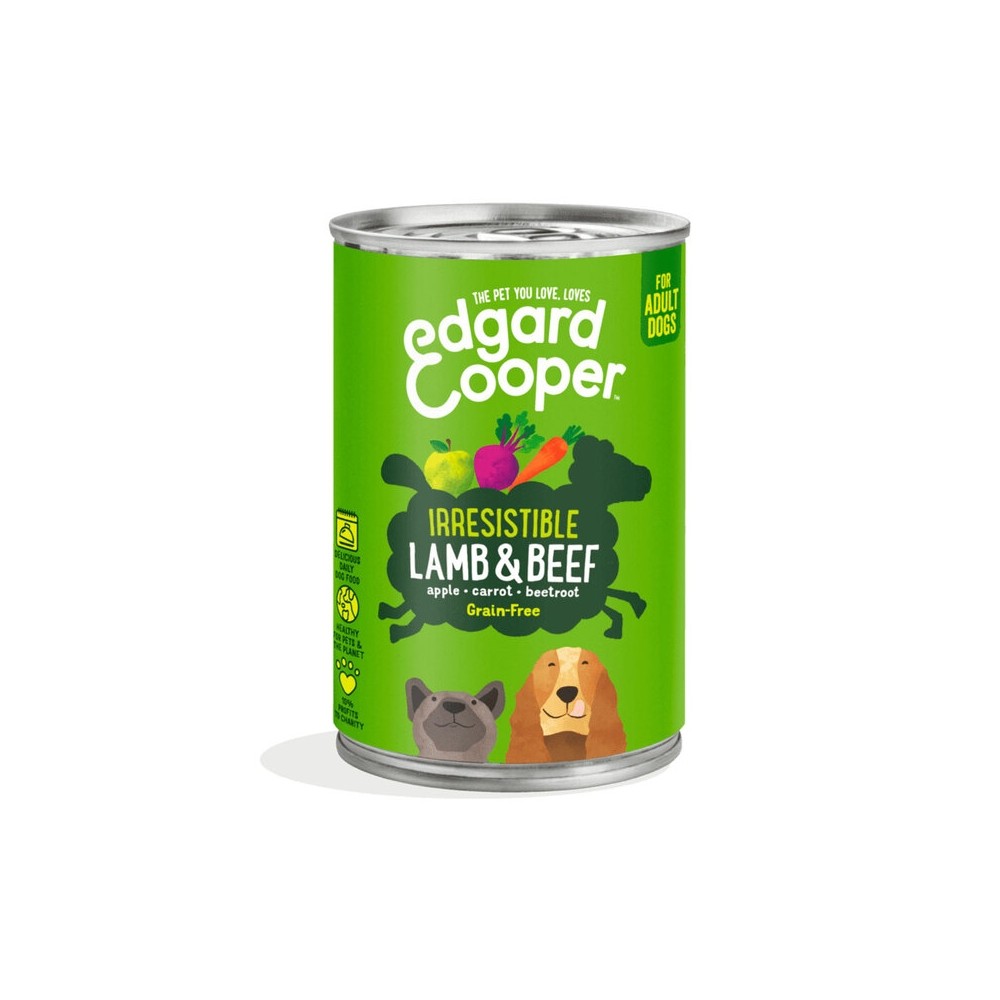 Edgard Cooper konserv koerale, lamba-ja veiselihaga 400 g