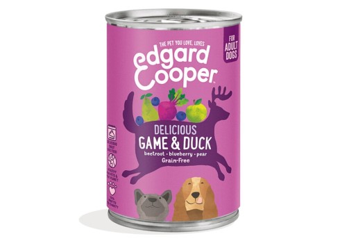 Edgard Cooper konserv koerale, uluki- ja pardilihaga 400 g