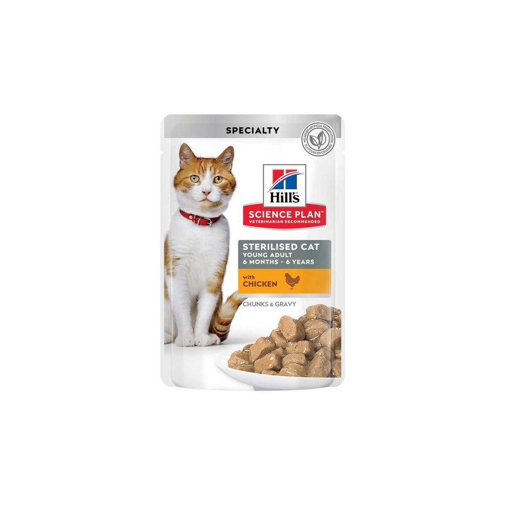 Hill's Science Plan Young Sterilized kassi einekotike kanaga 85g