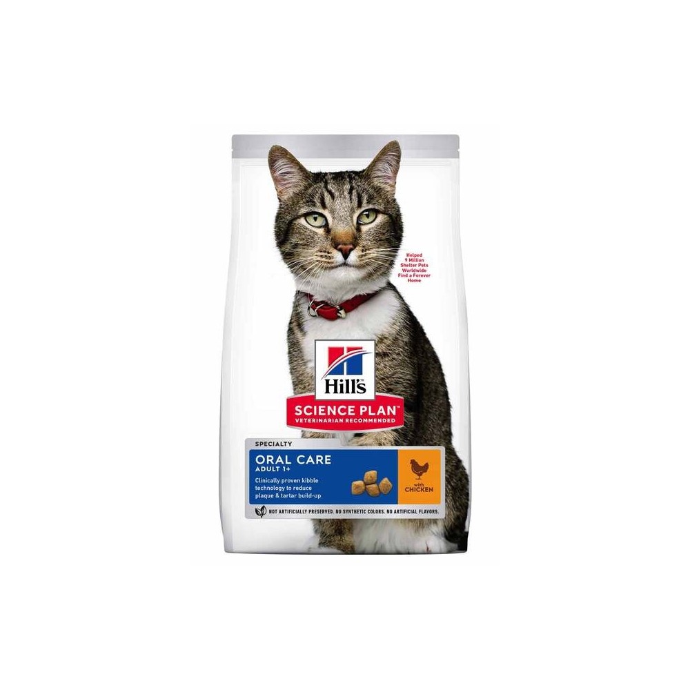 Hill's Science Plan Oral Care kassitoit kanalihaga 1,5kg
