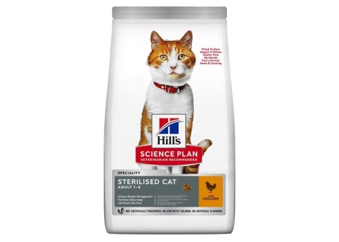 Hill's Science Plan Sterilized Young kassitoit kanalihaga 1,5kg