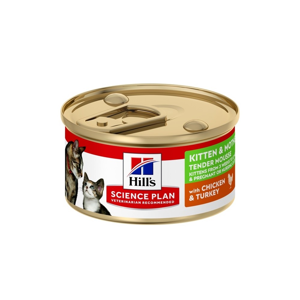 Hill's Science Plan kassipoja-imetava kassi pasteet kana-kalkun 85 g