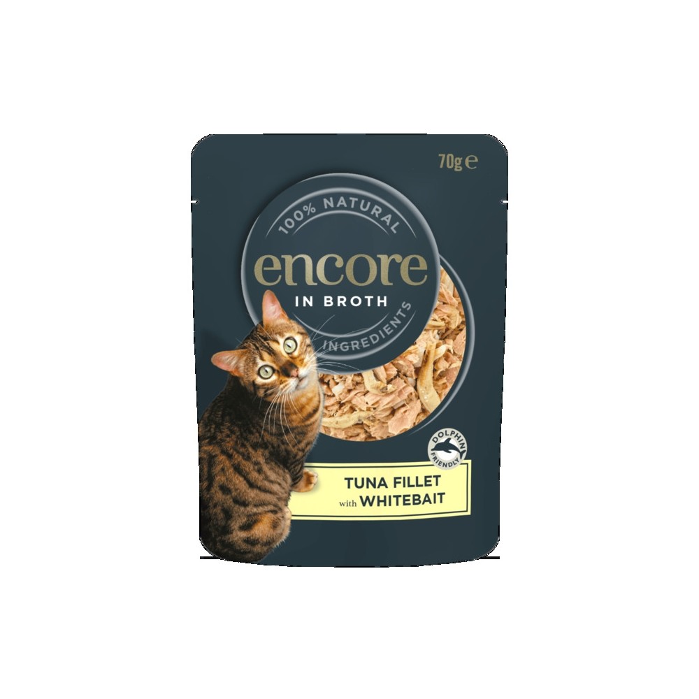 Encore einekotike kassidele, tuunikala-kalamaimud 70 g