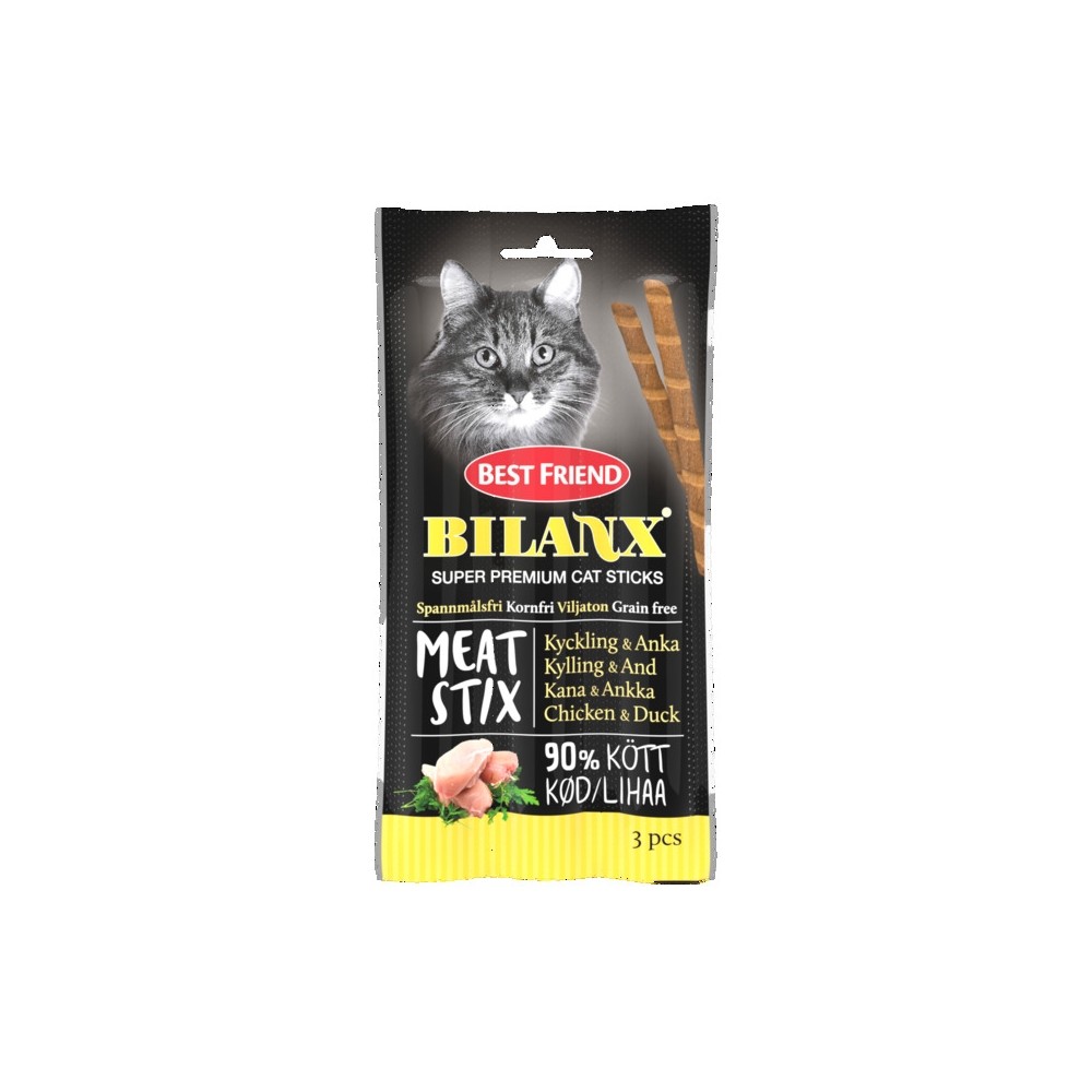 Best Friend Bilanx lihapulgad kassile, kana ja part 3 X 15 g