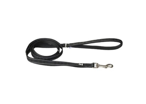 Hurtta Casual Eco helkiv jalutusrihm 180 cm x 20 mm, must