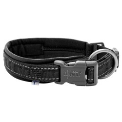Hurtta Casual Eco kaelarihm 35-45 cm, must
