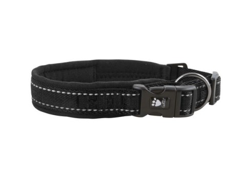 Hurtta Casual koerte kaelarihm, 40-50 cm, must