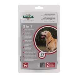 PetSafe 3 in 1 traksid ja auto turvarihm L, must