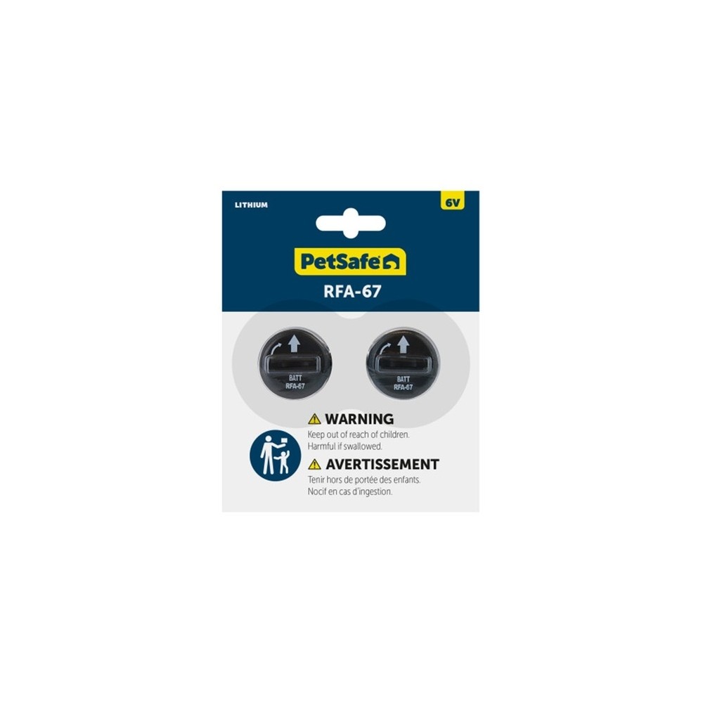 PetSafe liitiumpatarei RFA-67D-11, 6V 2 tk