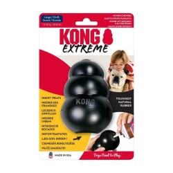 KONG Extreme täidetav koera mänguasi L, must