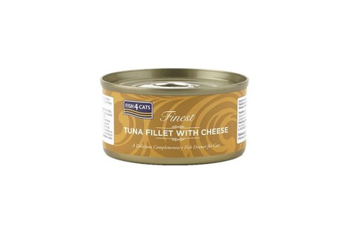 Fish4Cats konserv kassidele tuunikala ja juustuga 70 g