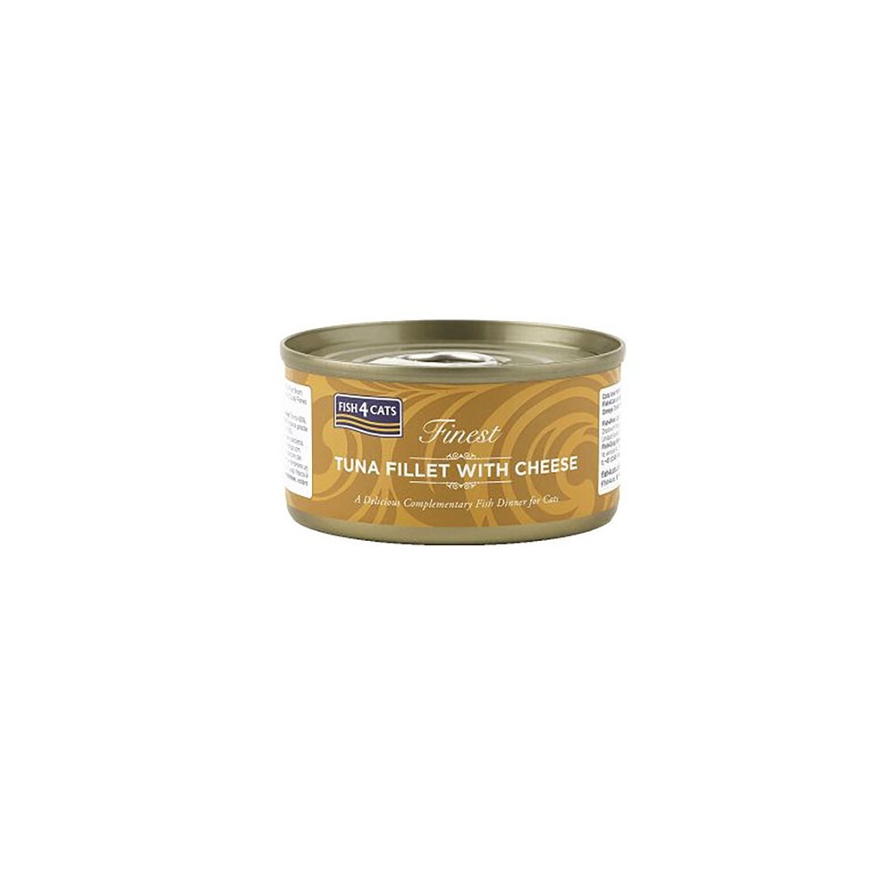 Fish4Cats konserv kassidele tuunikala ja juustuga 70 g