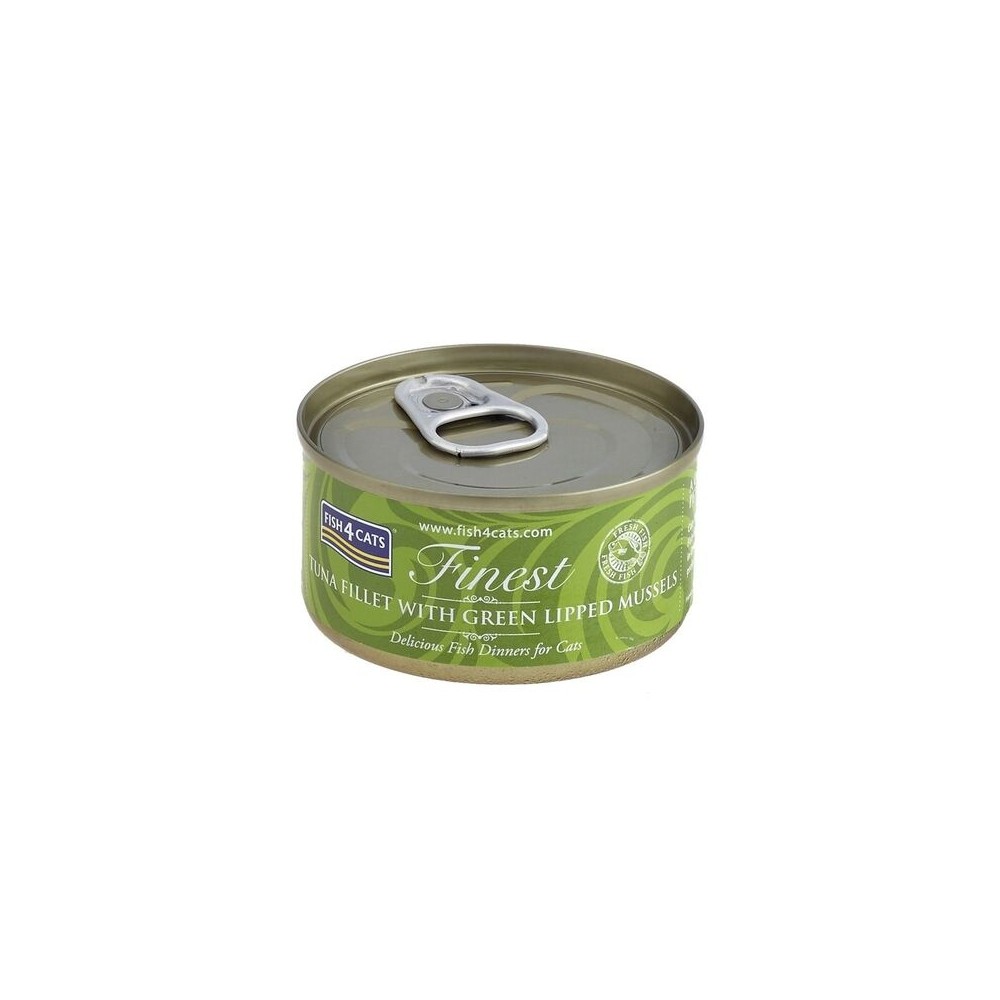 Fish4Cats konserv tuunikala ja rannakarpidega 70 g